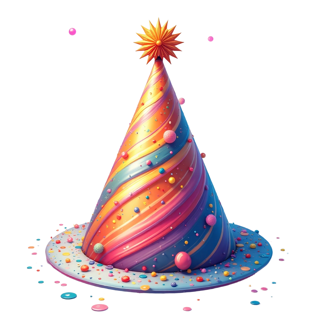 Colorful Party Hat